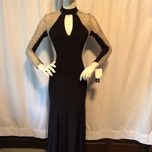 Xscape long sleeve dress